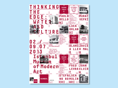 Thinking the Edge: Water and Culture art artist artists arts design event events exhibition festival graphic design poster typography