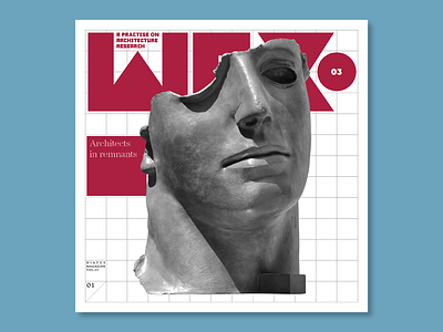 WEX Magazine cover cover design design editorial editorial design magazine magazine design typography