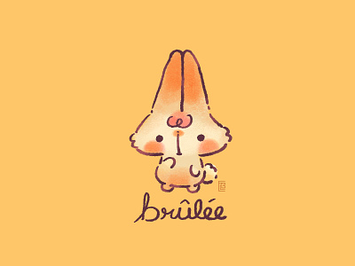 Brûlée character characterdesign cute doodle illustration kawaii