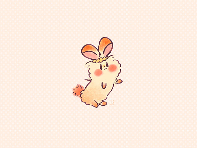 Moufla bunny bunny character bunny illustration character design character design illustration cute doodle illustration kawaii oc original character picture book