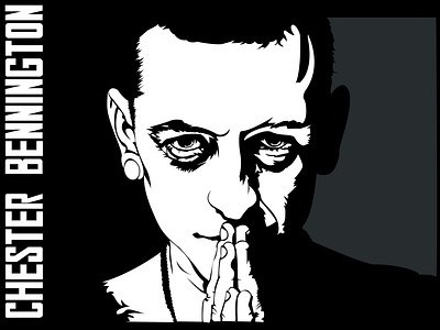 Vector Art Chester Bennington