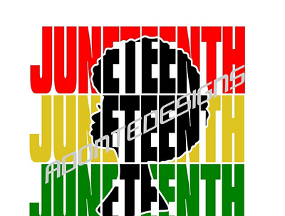 Juneteenth Woman! Png Svg 3d animation app branding design graphic design illustration logo ui vector