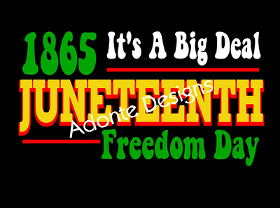 1865 Juneteenth It's A Big Deal Svg, Png 3d animation app branding design graphic design illustration logo ui vector