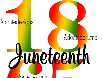 Juneteenth 1865 these numbers mark my freedom!