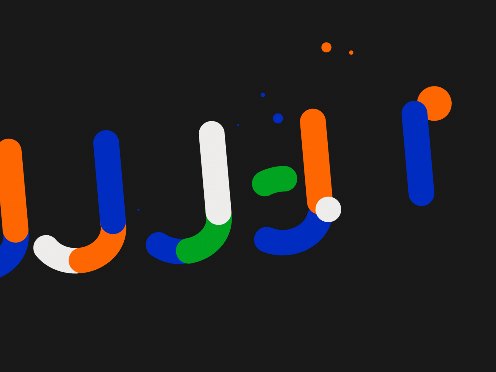 J - 10/36 36daysoftype after effects animated animography font loop motion type typeface typography