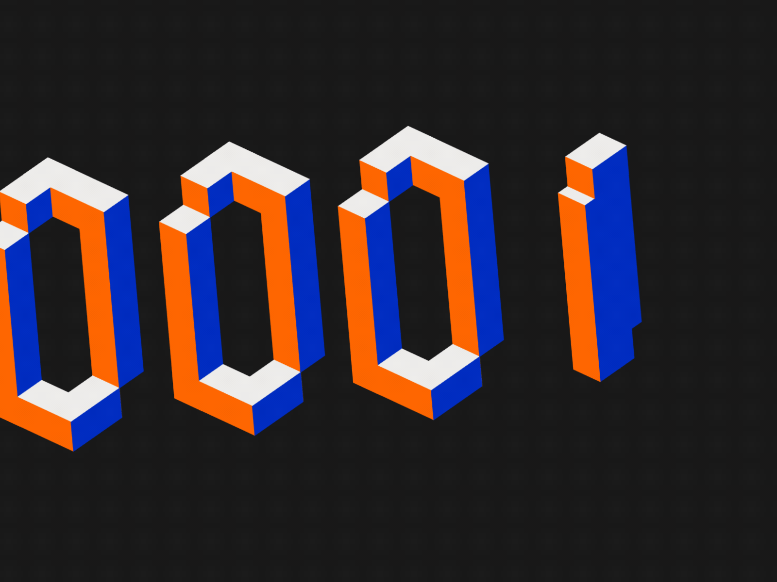 0 - 27/36 36daysoftype after effects animated animography faux 3d font isometric loop motion type typeface typography