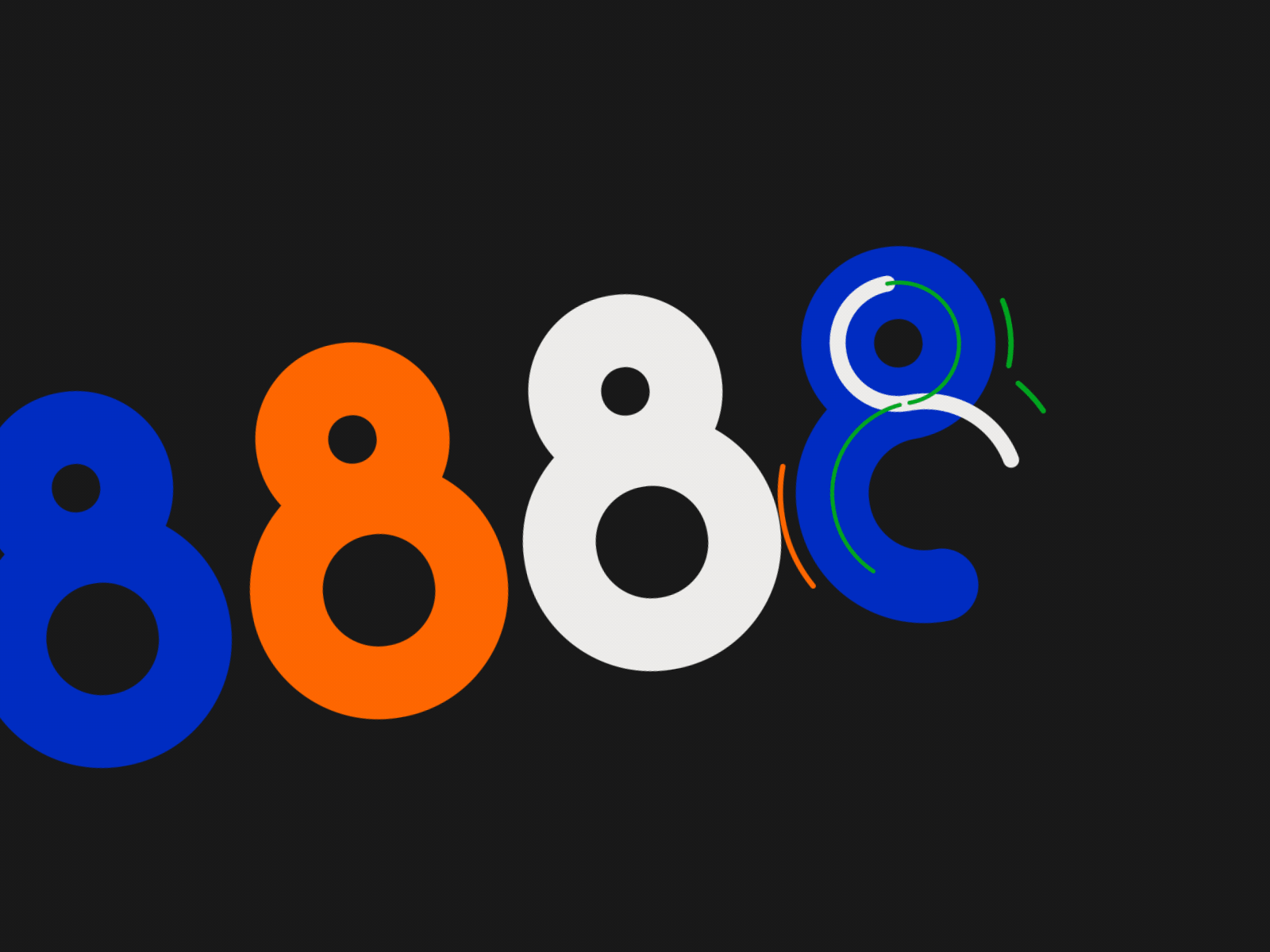 8 - 35/36 36daysoftype after effects animated animography font kinetic motion type typeface typography