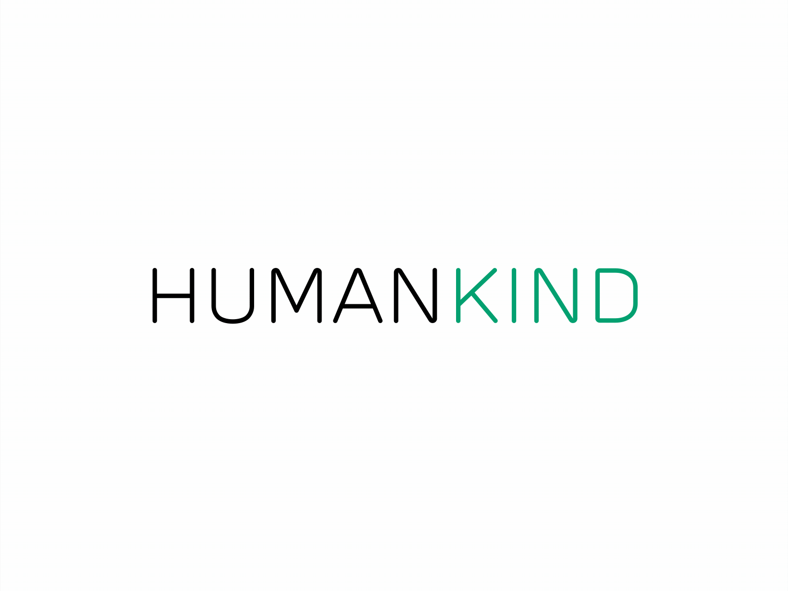 HumanKind after effects animated animation animography kinetic loop motion type typeface typography