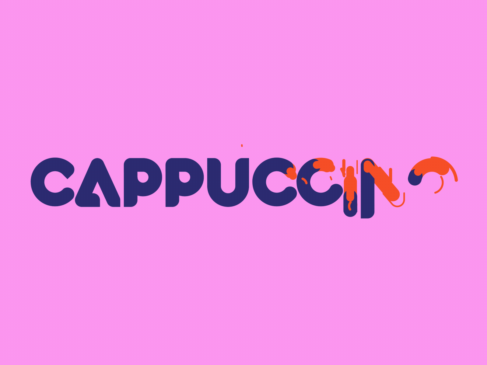 Cappuccino - Animated Typeface after effects animated animography font kinetic loop motion type typeface typography