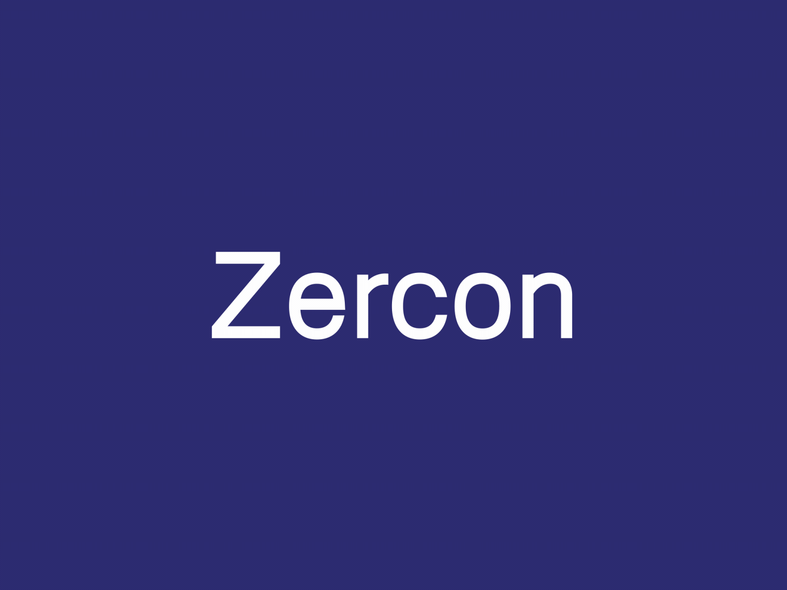 Zercon - Animated Typeface after effects animated animography font kinetic loop motion type typeface typography