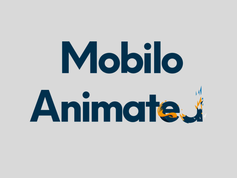 Mobilo animated Preview after effects animated animography colaboration mobilo typeface typography