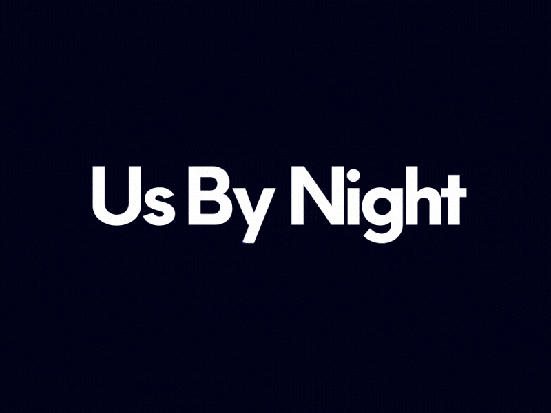 Us By Night animography festival tutorial typeface usbynight