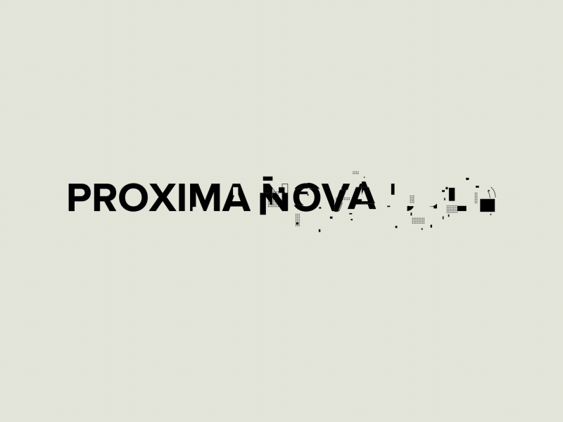 buy proxima nova font