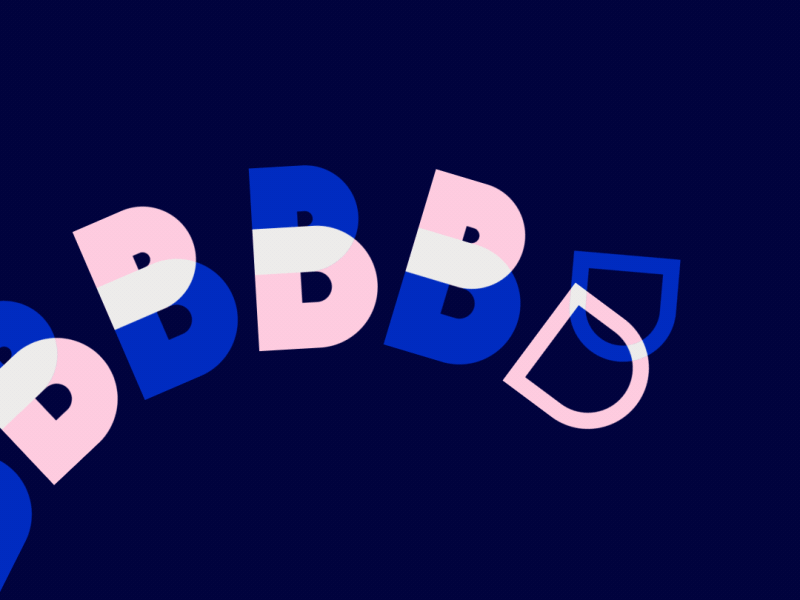 02 / 36 Days of Type. 36days b 36daysoftype after effects animated binary font loop type typeface typography