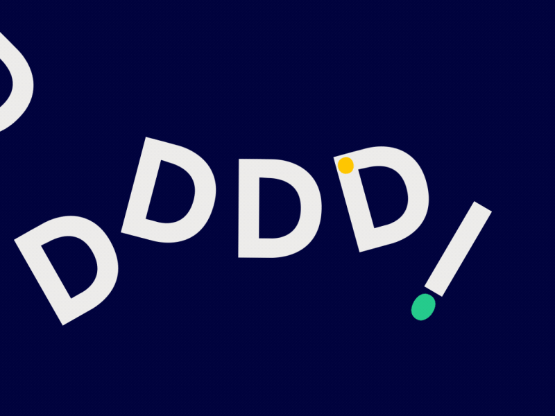 04 / 36 Days of Type. 36days d 36daysoftype after effects animated explodots font loop type typeface typography