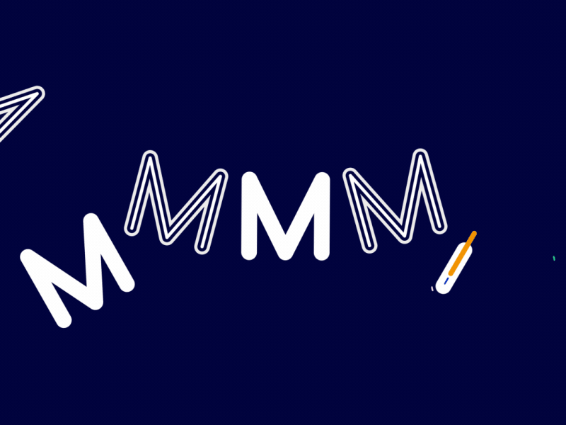 13 / 36 Days of Type. 36days m 36daysoftype after effects animated font loop madrid type typeface typography