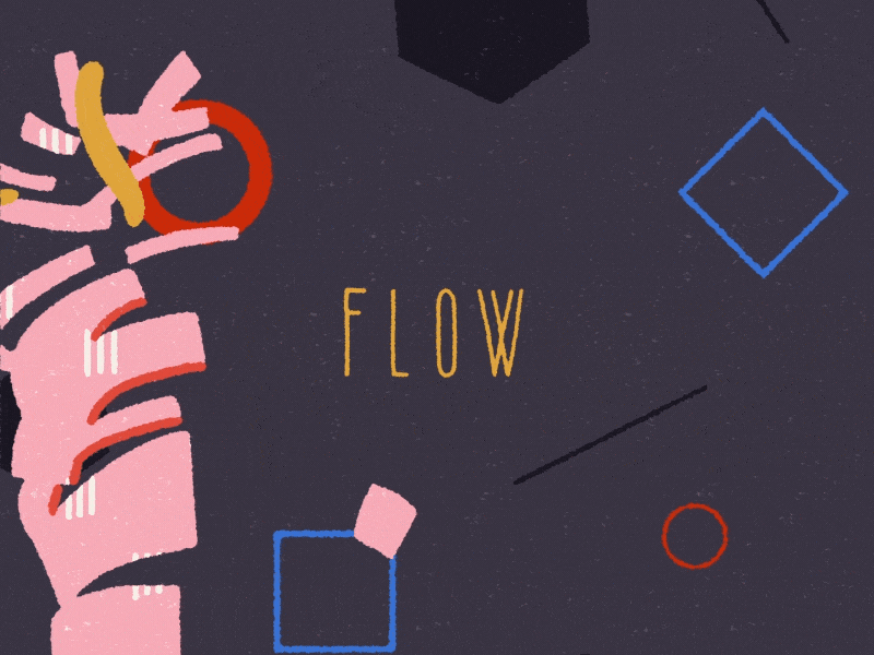 A word, a week. – Round 34 after effects animated animography awordaweek flow hand illustration motion type typeface typography
