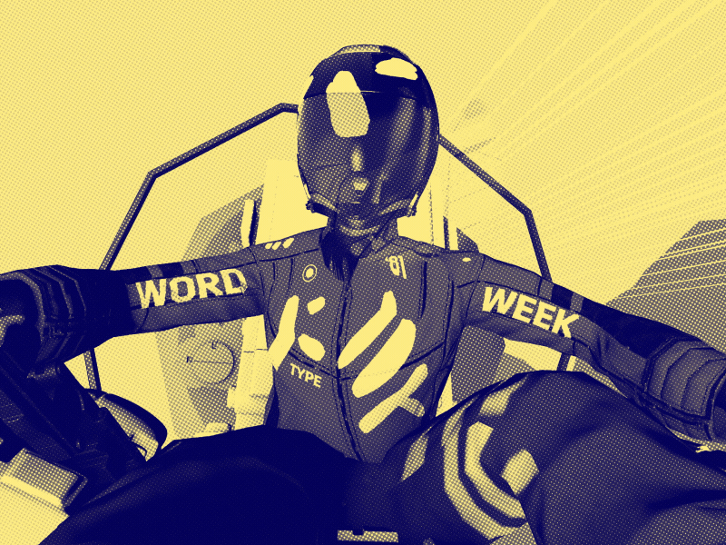 A word, a week. – Round 43 animography awordaweek friction typeface typography