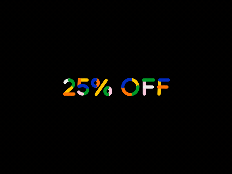 Black Friday / Cyber Monday after effects animated animation animography black friday cyber monday discount font motion promo sale type typeface typography