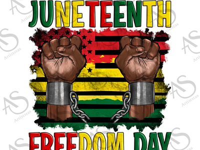 Juneteenth Freedom Day Png Sublimation Design