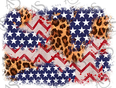 Leopard USA Flag Background Png Sublimate Design 3d animation app branding design graphic design illustration logo ui vector