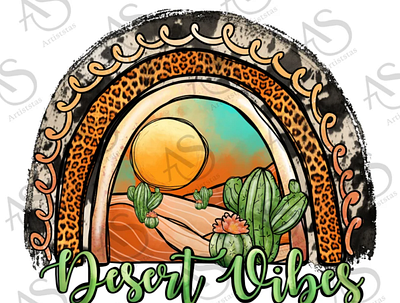 Desert Vibes Rainbow Png, Desert Rainbow Png 3d animation app branding design graphic design illustration logo ui vector