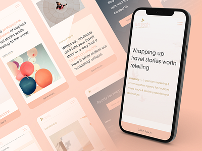 Marketing Agency Mobile Design