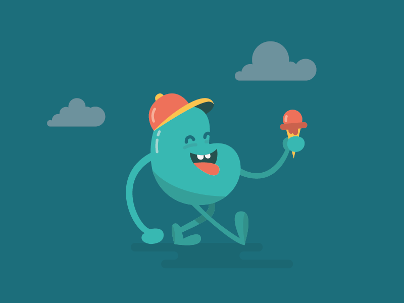 Vincent the bean by Berta Peyrecave on Dribbble