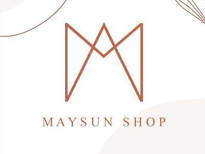 muysun shop logo design. graphic design logo