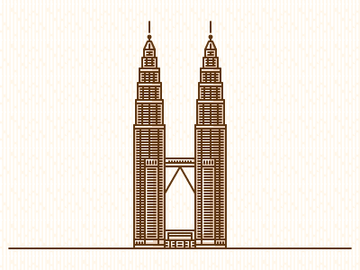 Asia Landmark Building [GIF]