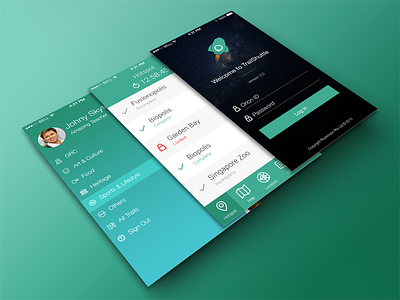 iPhone Trail App Redesign