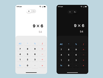 Calculator design daily ui dailyui design ui ux