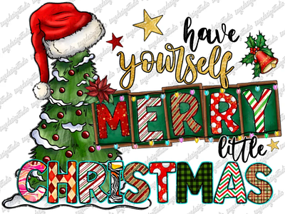 Have Yourself Merry Little Christmas Png 3d animation app branding design graphic design illustration logo ui vector