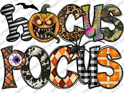 Hocus Pocus Png, Trick Or Treat Png, Halloween Png 3d animation app branding design graphic design illustration logo ui vector