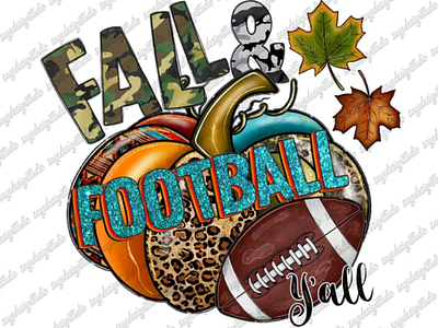 Fall And Football Y'all Png, Sublimation Design 3d animation app branding design graphic design illustration logo ui vector