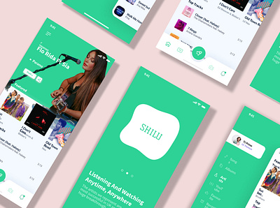 SHILU APP animation ui