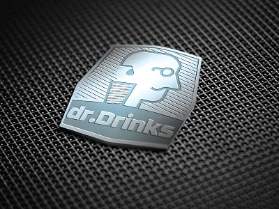 Dr. Drinks Logo branding drinks graphic logo