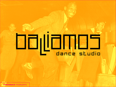 Throwback Thurdays Balliamos dance logo studio throwback