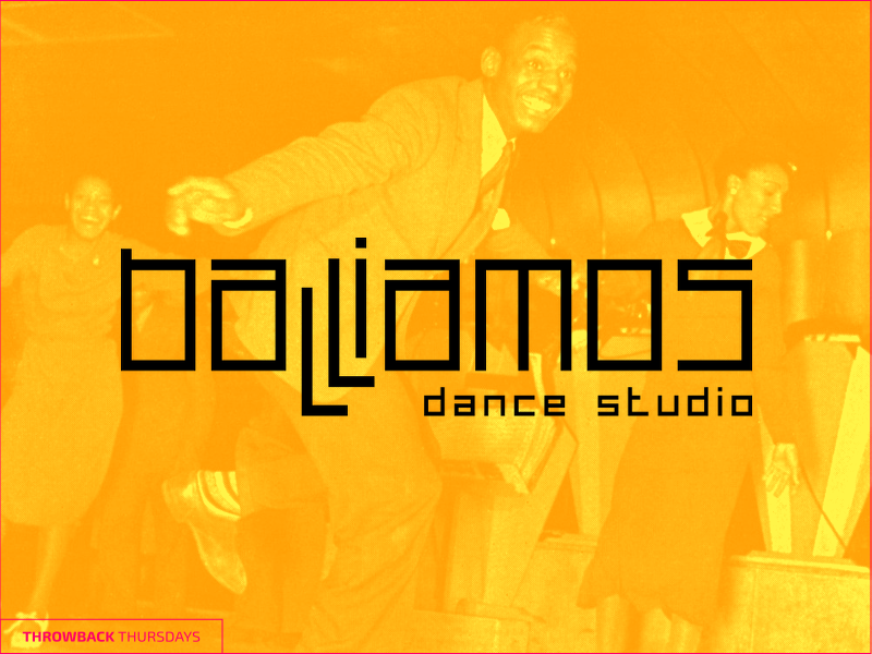 Throwback Thurdays Balliamos throwback studio dance logo