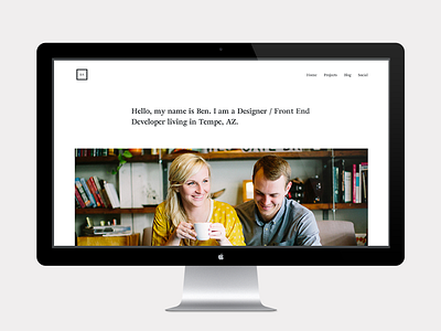 Personal Site 2015 editorial interaction personal site ux