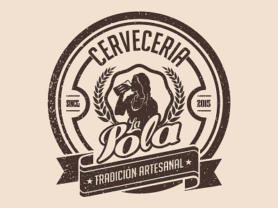 La Pola Craft Beer beer craft beer logo microbrewery trademark