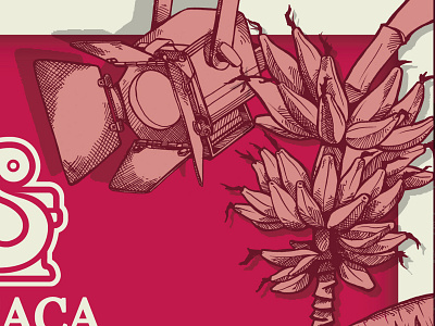 Butaca Festival official poster 2017 version illustration poster poster art poster design