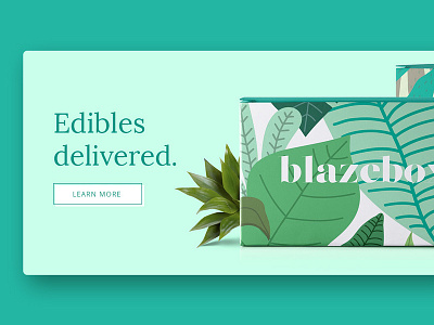 Blazebox Twitter Ad ad banner edibles twitter