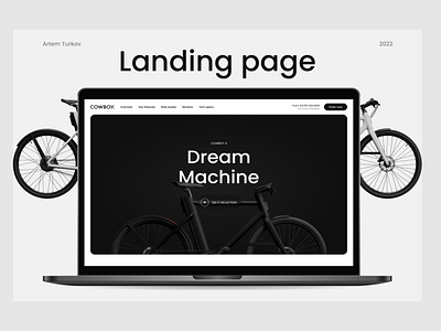 Landing page COWBOY