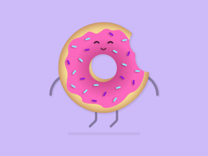 Donut want the weekend to end by Brooke Matthews on Dribbble