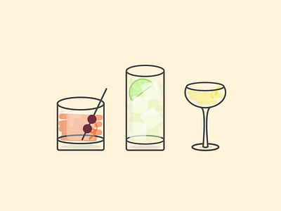 A Trio of Classic Cocktails