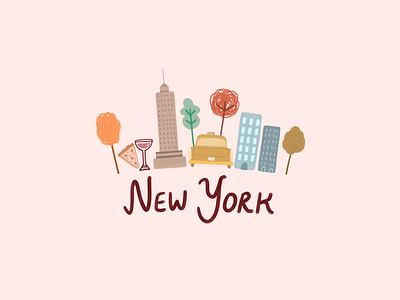New York digital digital art doodle doodleart draw illustration lettering new york new york city painting procreate procreate lettering
