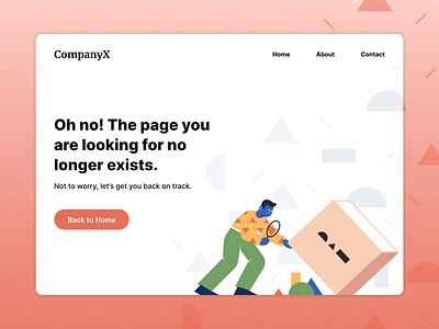 Error Page Design Challenge