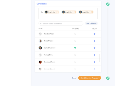 Vibio One Way Video Interview Platform By Brooke Matthews On Dribbble