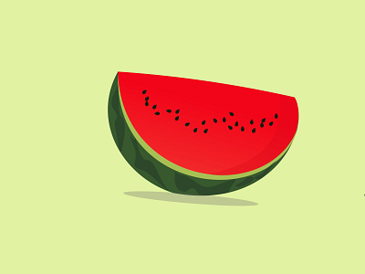 Watermelon Wallpaper app art branding design graphic design illustration logo ui vector wallpaper watermelon